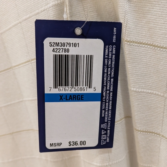 Arrow Men's Ivory Polo Shirt - Picture 4 of 6